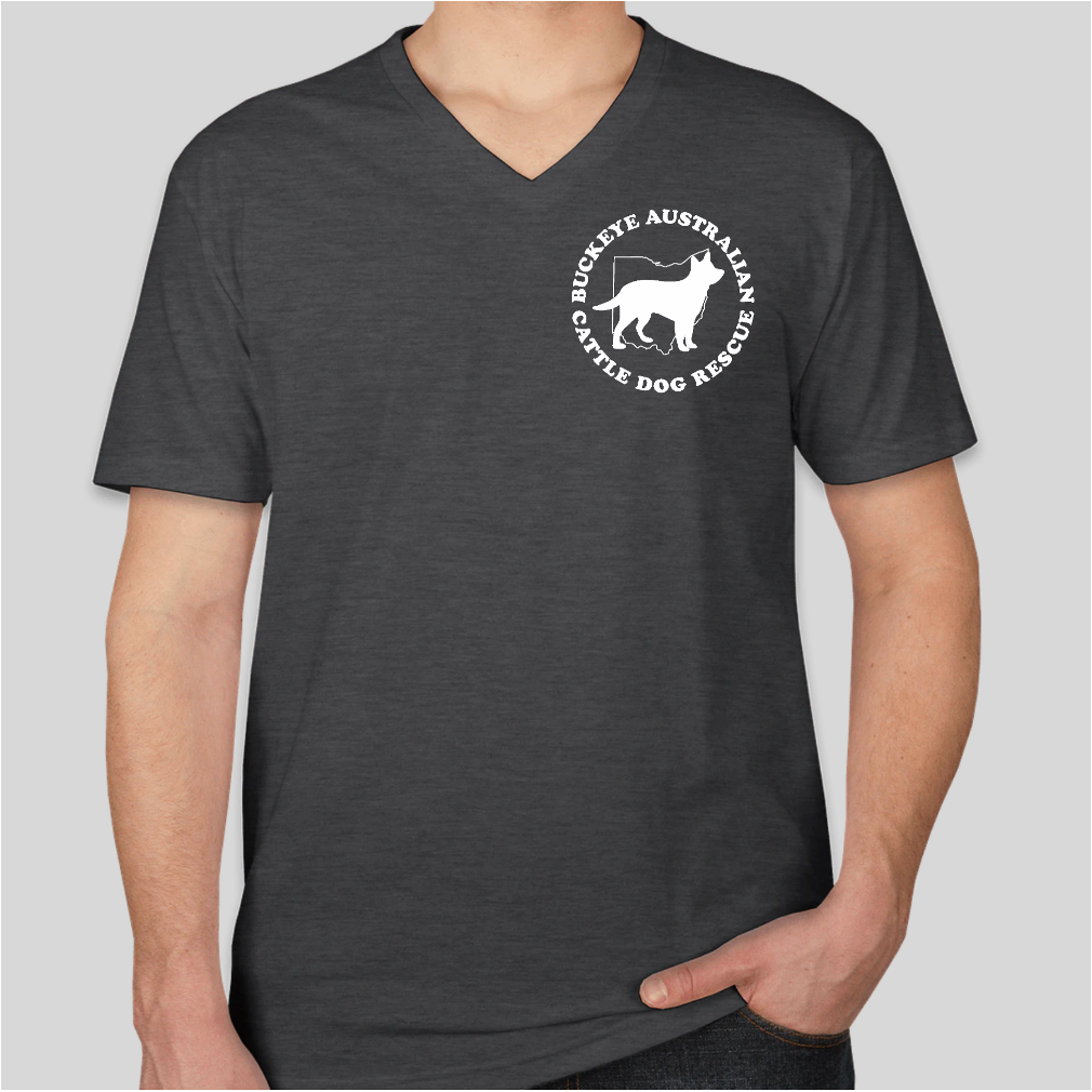 BACDR Logo Short Sleeve V-Neck
